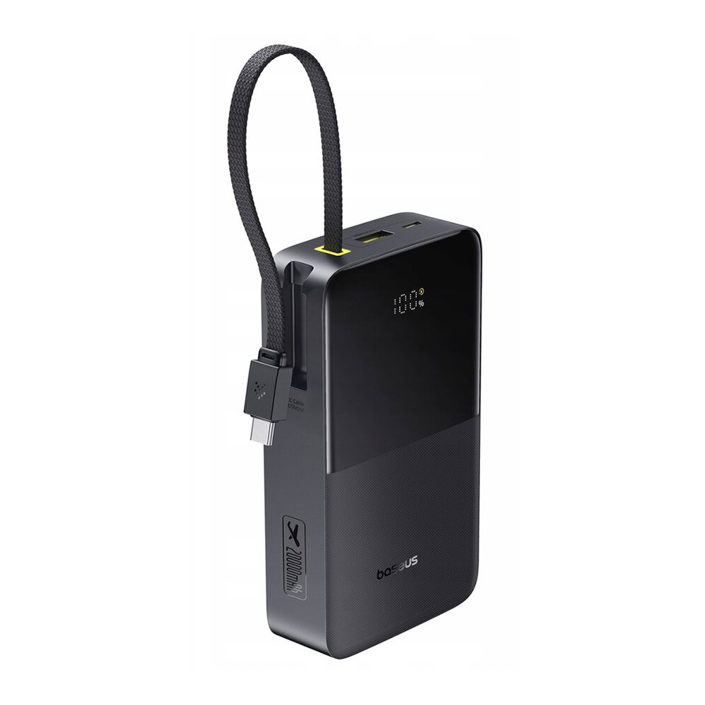 Внешний аккумулятор Baseus EnerFill FC51 Bipow 2 Pro Digital Displa 20000mAh, Cosmic Black