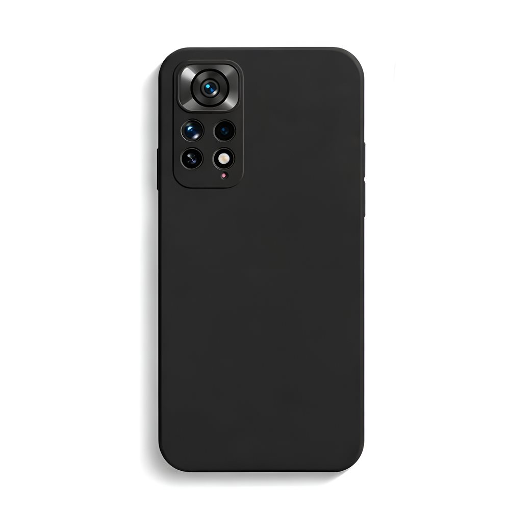 Husă Helmet Liquid Silicone pentru Xiaomi Redmi Note 11 Pro, negru