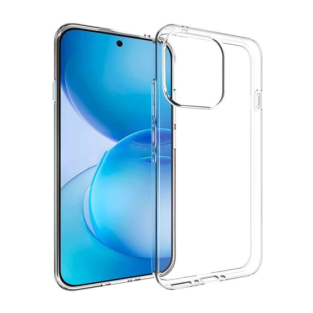Husă WOO Soft TPU pentru OPPO Reno 16F/16FS, transparentă