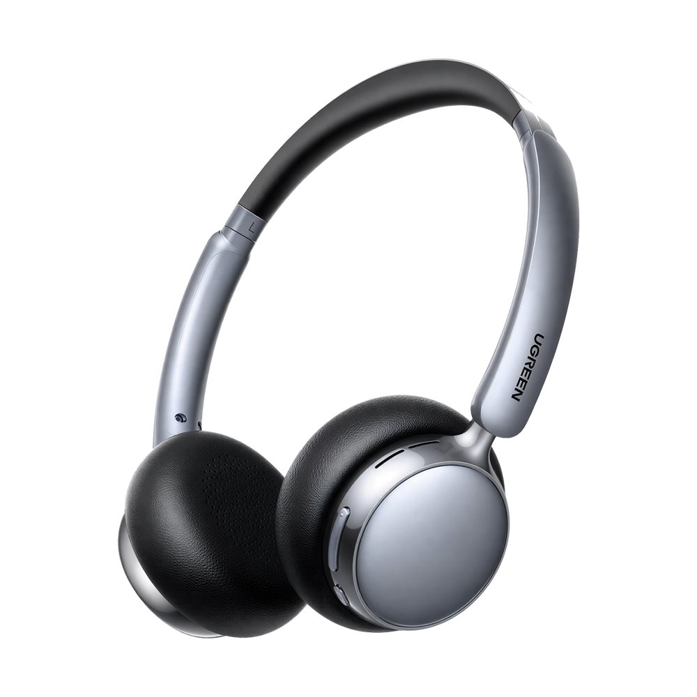 Căști UGREEN Studio Plus Hybrid HP207, Silver-Black