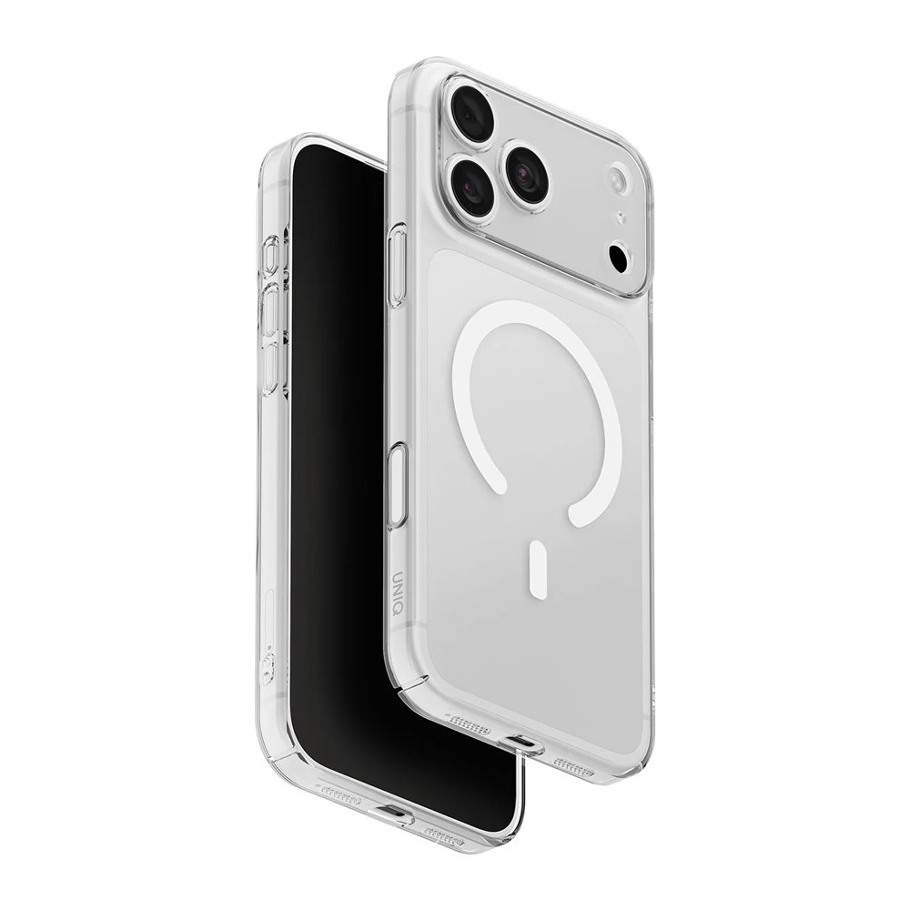 Чехол UNIQ AirSuit Hybrid MagClick для iPhone 18 Pro, Glossy Clear