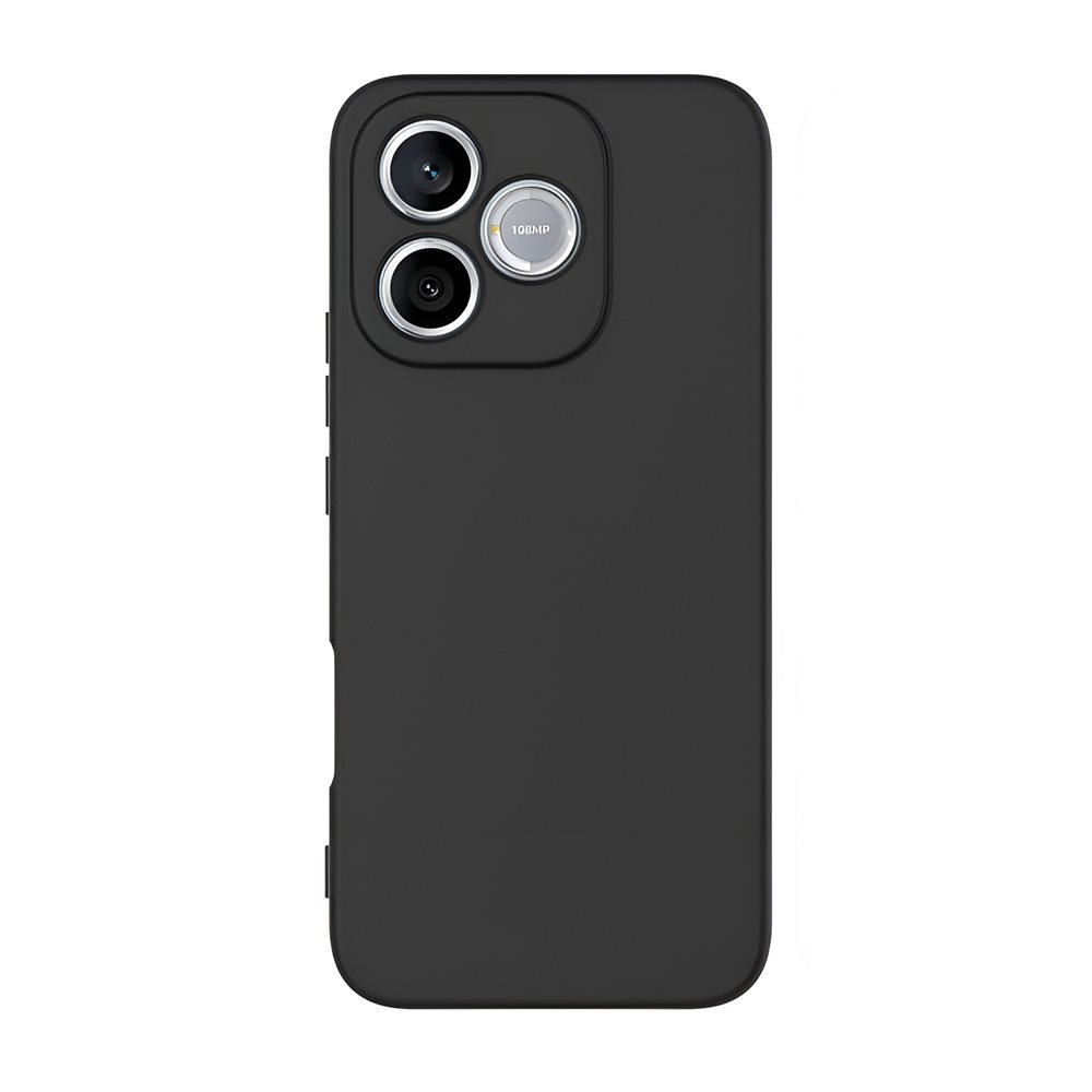 Чехол WOO Liquid Silicone для HONOR 600 Lite 5G, чёрный