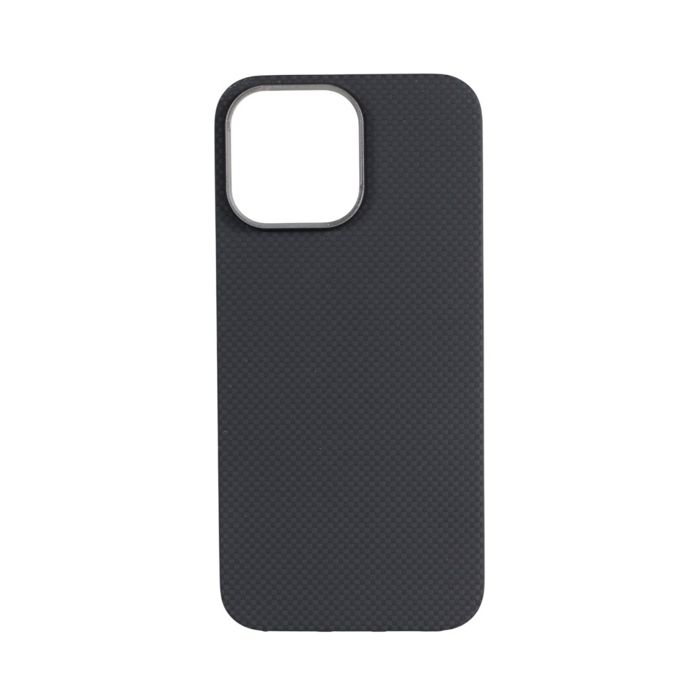 Чехол VANTA Carbon Ring Plain 600D MagSafe для iPhone 16 Pro, Plain Black