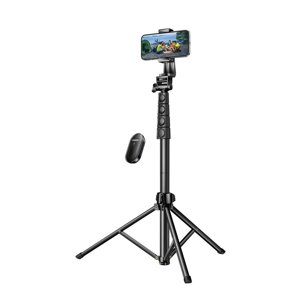 Штатив UGREEN Phone Tripod Selfie Stick, 170cm, Black
