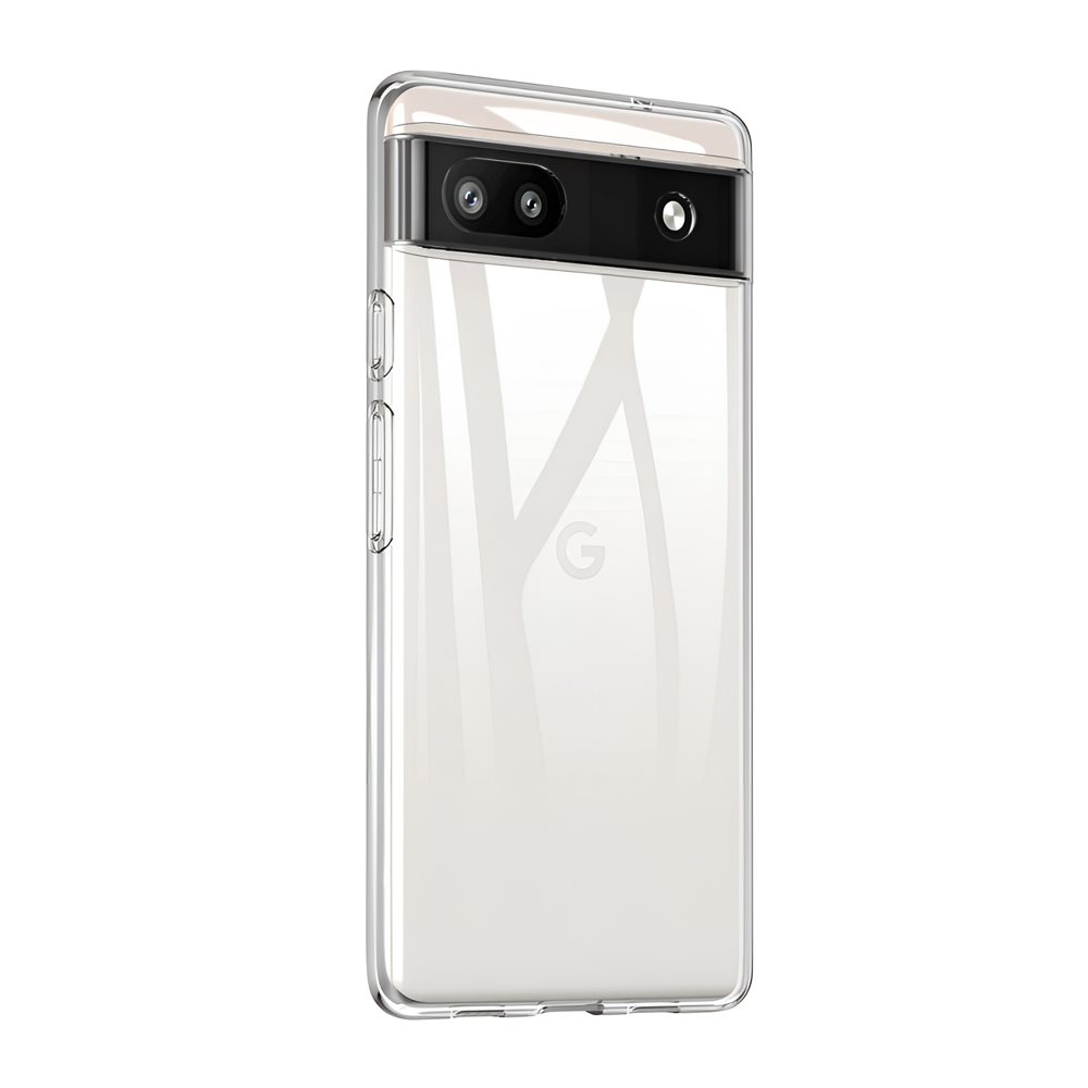Husă Helmet TPU Soft pentru Google Pixel 6a, transparentă