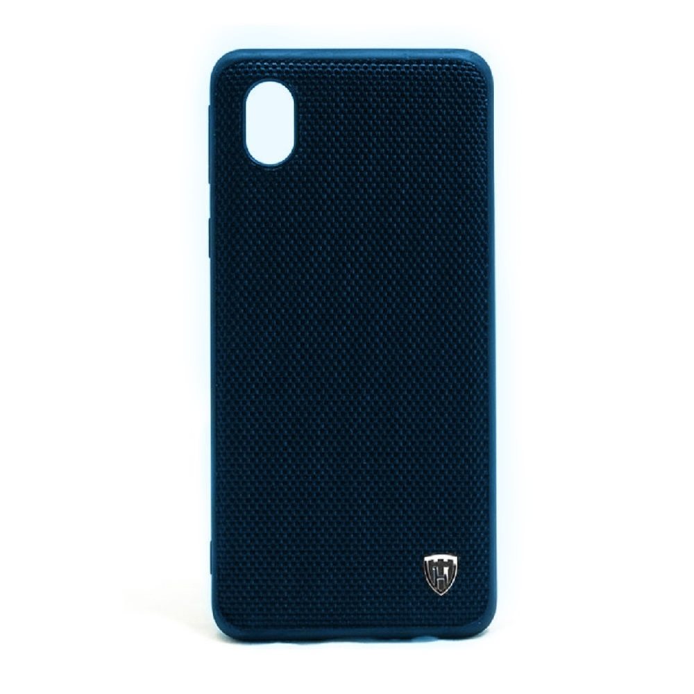 Husă Helmet TPU Nylon pentru Samsung Galaxy A01 Core, albastru