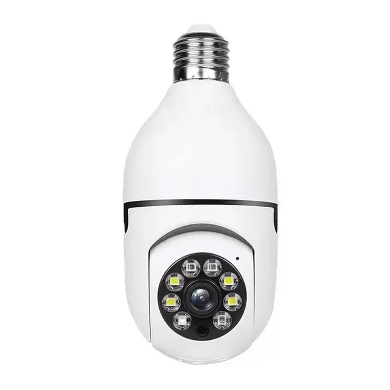 Cameră de supraveghere E27 Wi-Fi Tuya 2MP 1080P, White