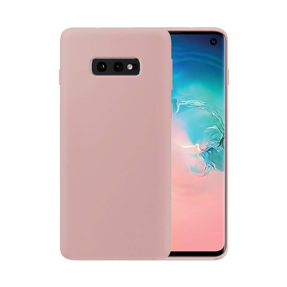 Husă Helmet Liquid Silicone pentru Samsung Galaxy S10e, roz