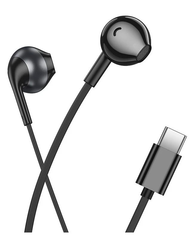 Наушники HOCO M115 Sagacious Type-C Black