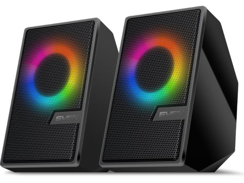 Колонки SVEN G342 2.0 8 Вт Bluetooth RGB, Black