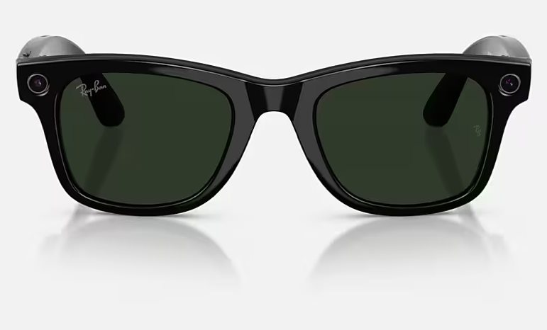 Умные очки Ray-Ban Meta Wayfarer Gen 2 Shiny Black RW4012 Transitions Graphite Green S53