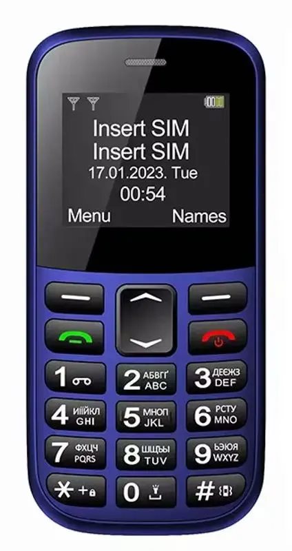Мобильный телефон B210 Blue