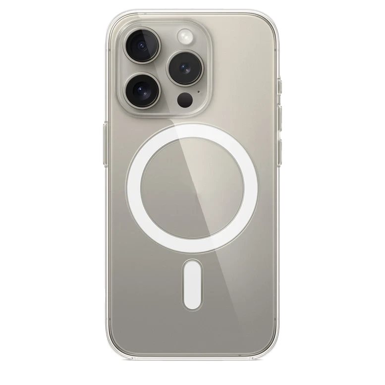 Husă MagSafe for iPhone 15 Pro Transparent
