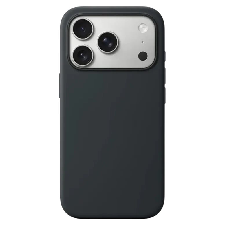 Husă Silicon Premium iP17 Pro Black MagSafe