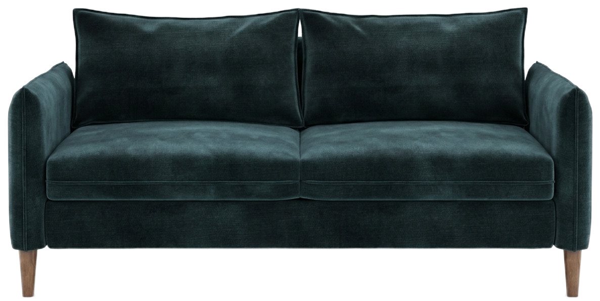 Canapea Sofyno VESTA 2 Iris 84, 175 cm, gri închis