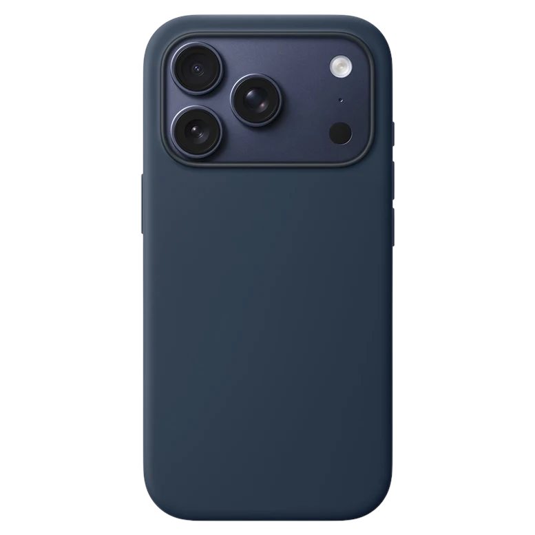 Husă Silicon Premium iP17 Pro MagSafe Midnight
