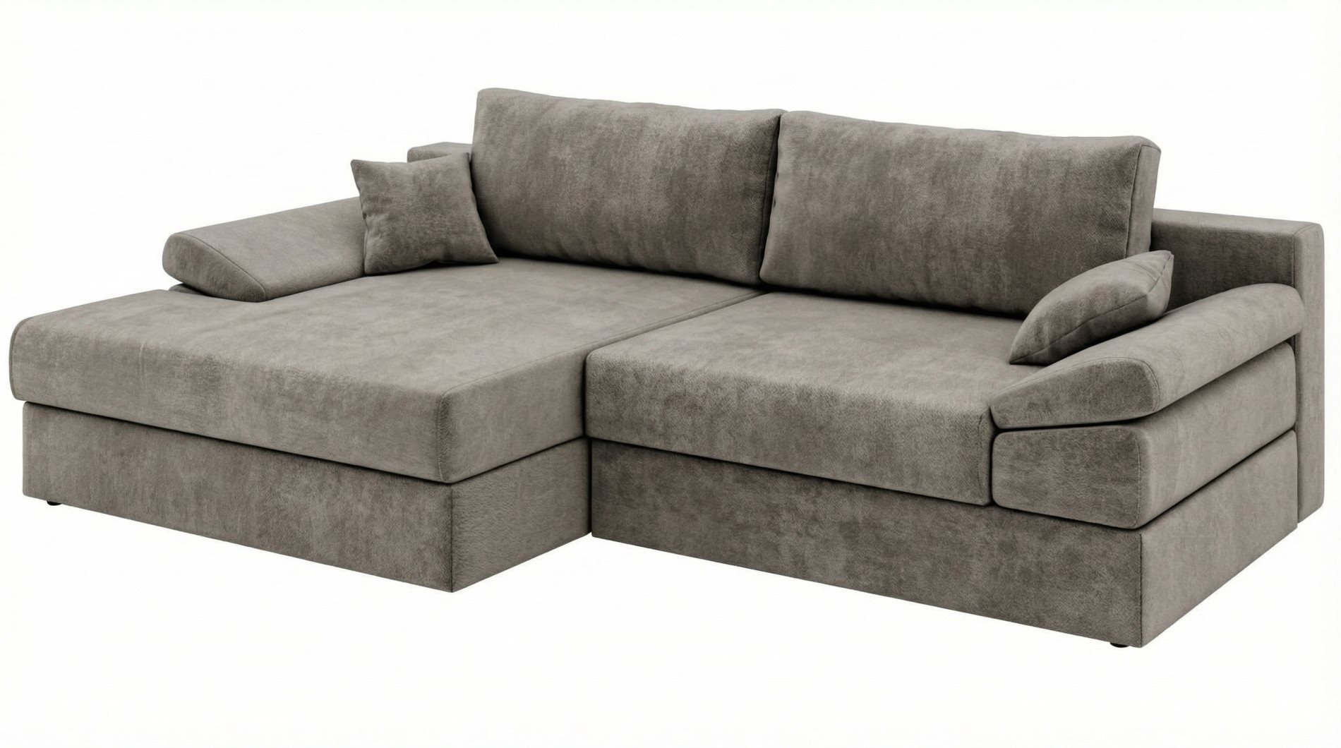 Canapea de colț extensibilă Sofyno ATLAS Silk Pola 21, dreapta