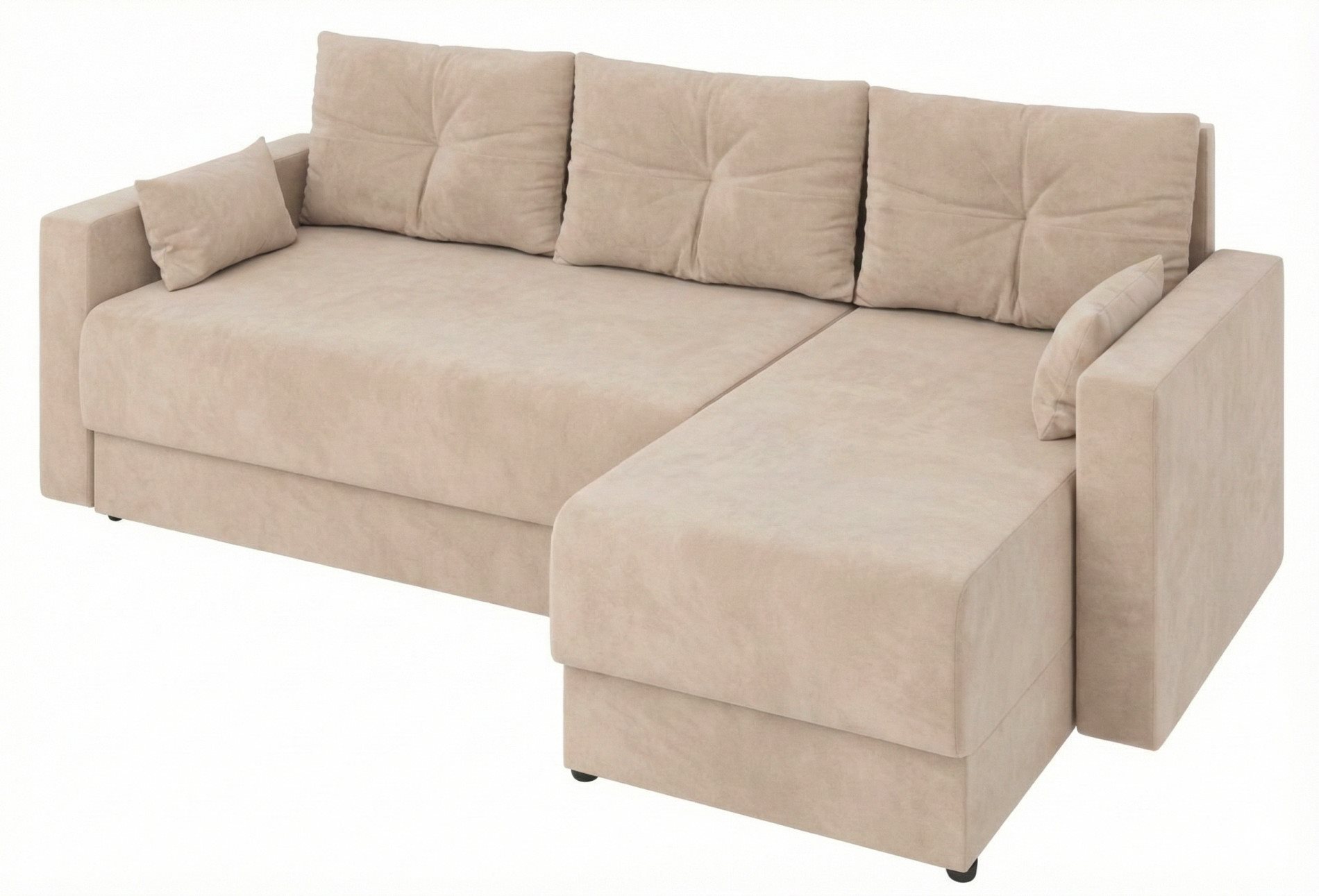 Canapea de colț extensibilă Sofyno LIGHT DKU (Iris 04)