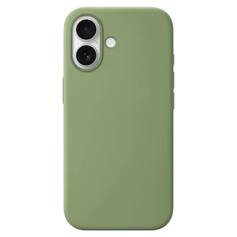 Husă Silicon Premium for iP17 MagSafe Light Moss