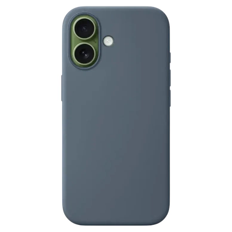 Husă Silicon Premium iP17 Anchor MagSafe Blue