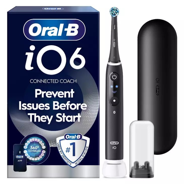 Электрическая зубная щетка Oral-B iO6s Connected Coach Black