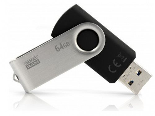 Memorie USB GoodRAM UTS3 TWISTER 64Gb USB3.0 Black