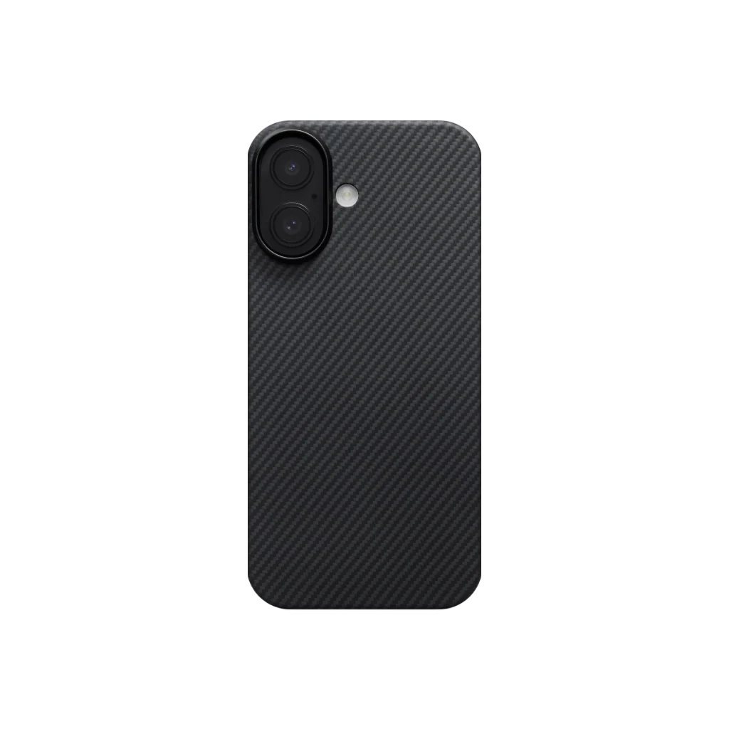 Husă PITAKA Ultra-Slim pentru iPhone 17, Black/Grey