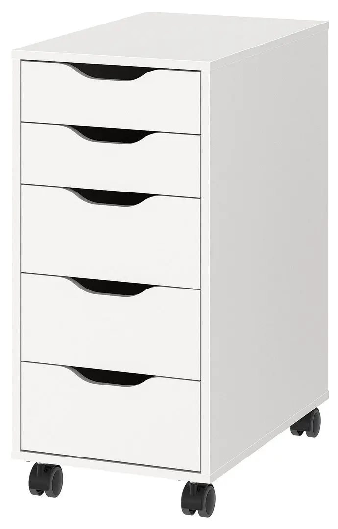 Dulăpior mobil Ikea Alex 36x76 Black/White