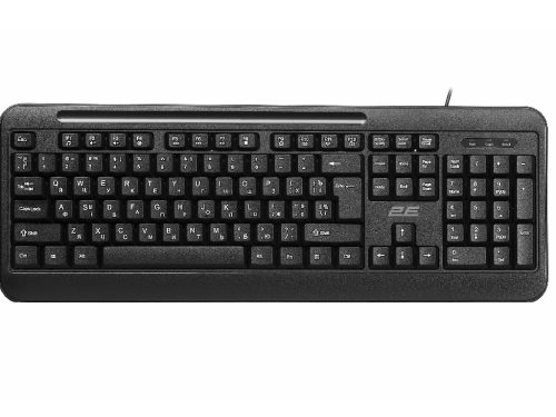 Клавиатура 2E KM1040 USB Black (Eng/Rus/Ukr)