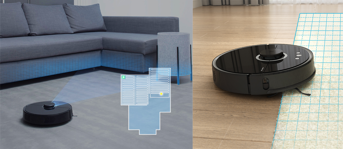 Робот пылесос Xiaomi Mi RoboRock Vacuum S55 Black обзор