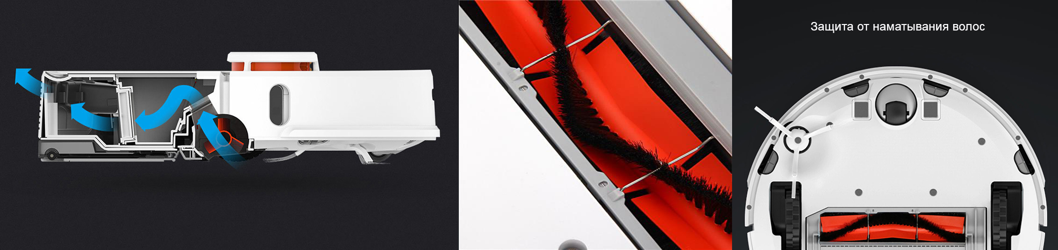 Робот пылесос Xiaomi Mi RoboRock Vacuum S55 Black цена