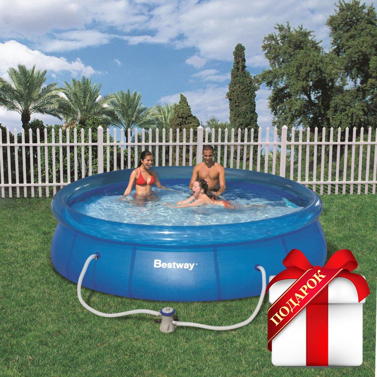 Image Надувной бассейн Bestway 57112