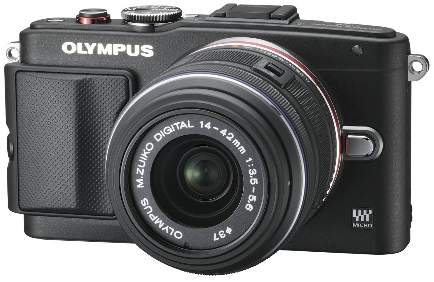 Image Цифровой фотоаппарат Olympus Pen E-PL6 Kit (14-42mm f/3.5-5.6) Black