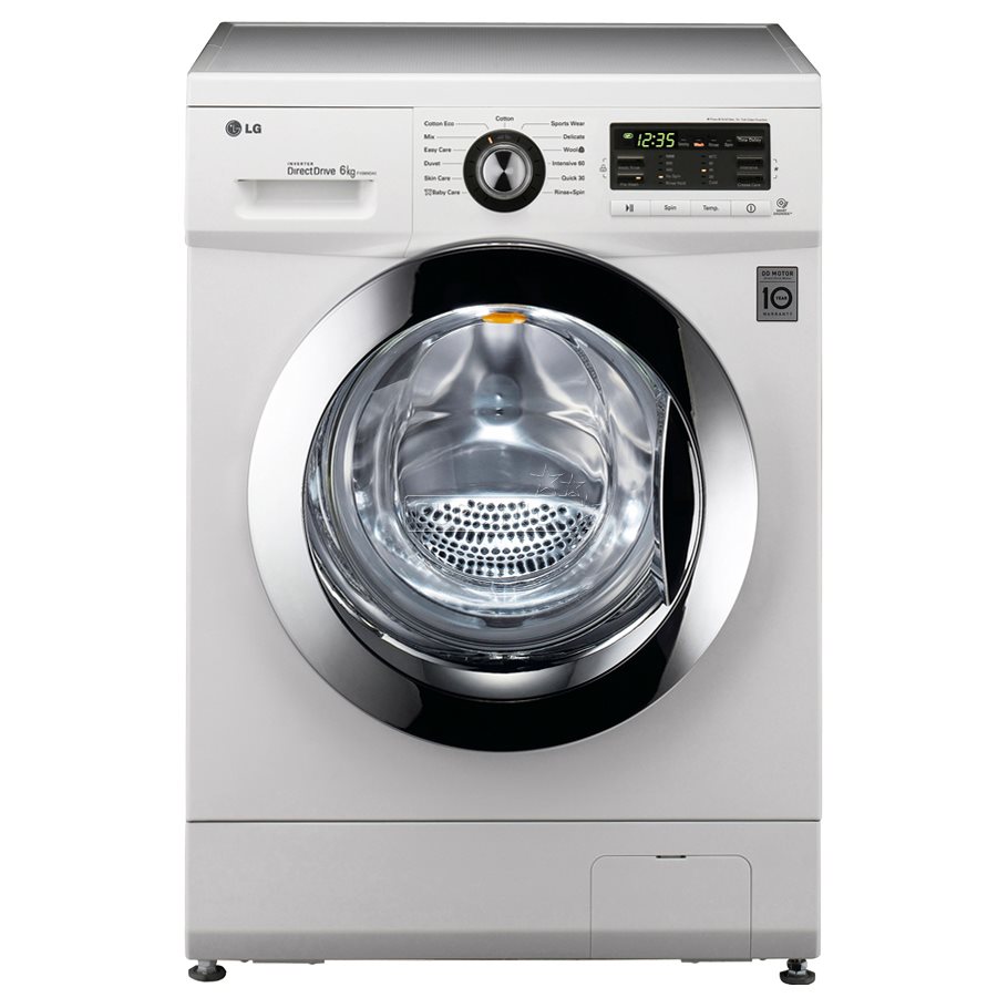 Image Mașina de spălat LG F1096NDA3 (Rus)