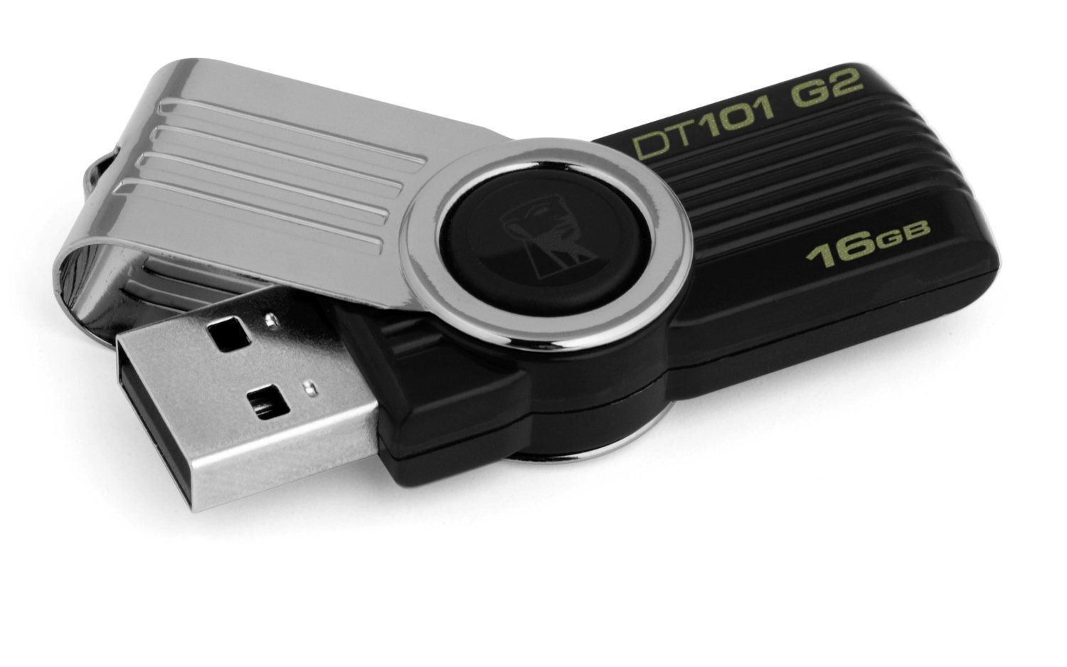 Image USB flash drive Kingston DataTraveler 101 G2 2.0 16Gb Black (DT101G2/16GB)