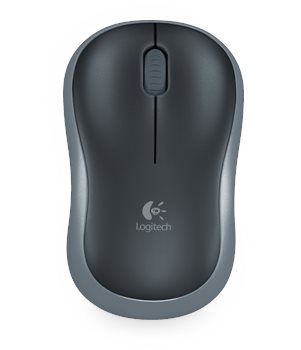Image Mouse Logitech M185 Grey, Black