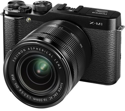 Image Цифровой фотоаппарат Fujifilm X-M1 Kit (16-50mm f/1:3.5-5.6) Black