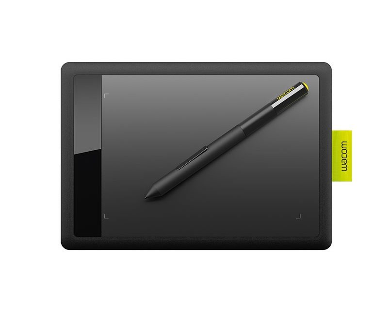 Image Wacom One S Black/Green (CTL-471)