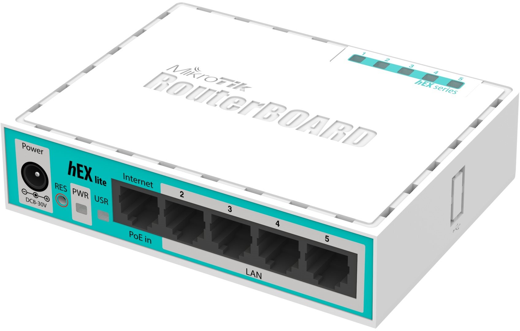Image Маршрутизатор Mikrotik hEX lite RB750r2