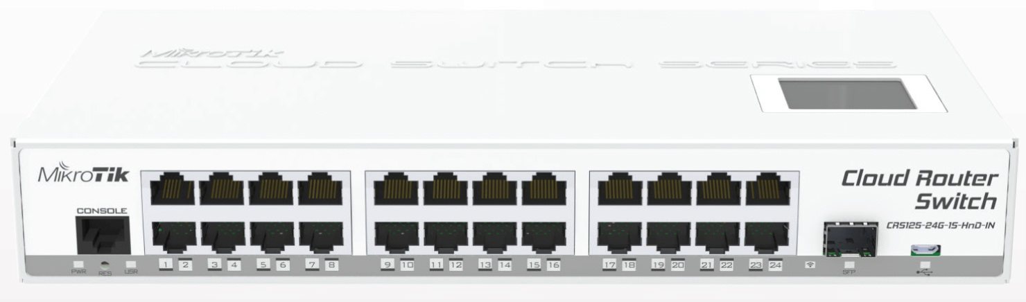 Image Коммутатор Mikrotik CRS125-24G-1S-IN