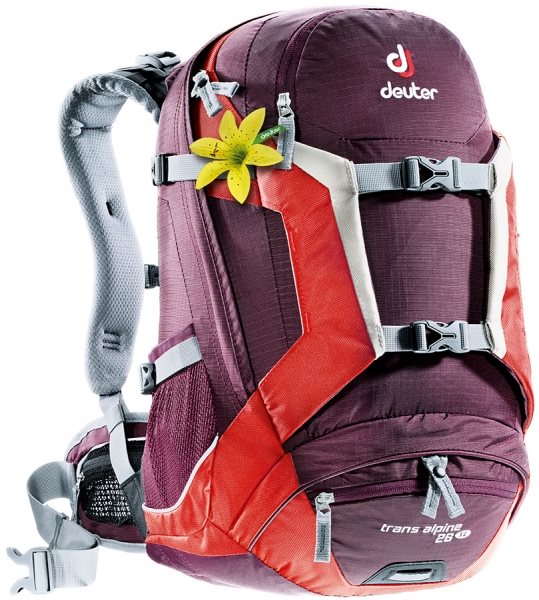 Image Rucsac Deuter Trans Alpine 26 SL Aubergine-Fire (32213-5522)