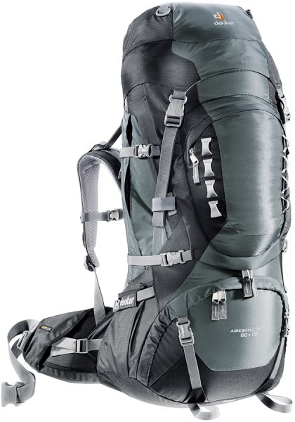Image Рюкзак Deuter Aircontact PRO 60+15 Granite-Black (33823-4700)