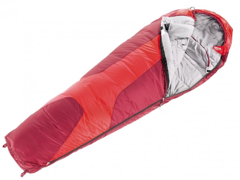 Image Спальный мешок Deuter Orbit 0° SL Right Fire-Cranberry (37450-5520)