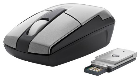 Image Trust Primo Wireless Mouse USB (Silver/Black)