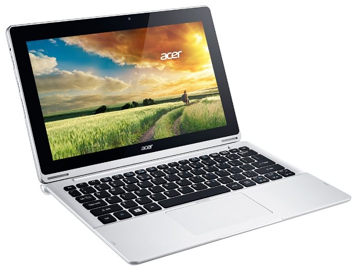 Image Ноутбук Acer Aspire Switch 10 NT.L6UEU.008 Silver (10", Intel Atom Quad Core Z3735F, 2Gb, 64Gb, Intel HD Graphics/WIN8)