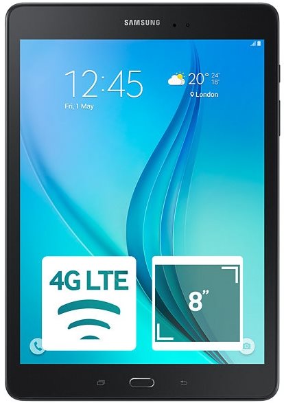 Image Планшет Samsung Galaxy Tab A 8.0 SM-T355 16Gb Black