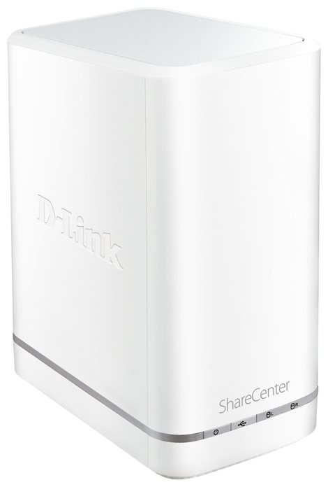 Image Сетевой накопитель D-Link DNS-327L (White)
