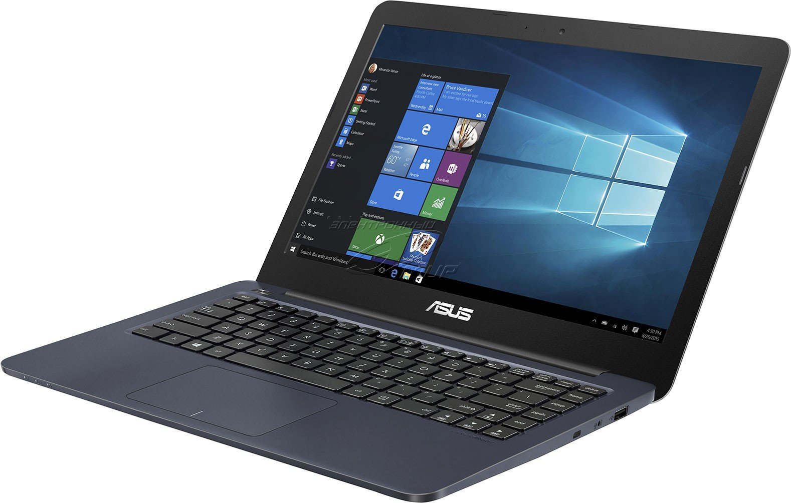Image Ноутбук Asus E402SA-WX152D Blue Pentium N3710,4Gb, 1TB, Intel HD