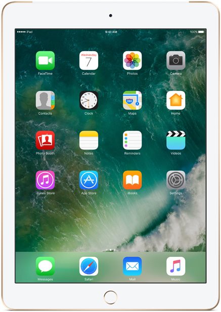 Image IPAD 9.7" (2017) 128GB 4G Gold