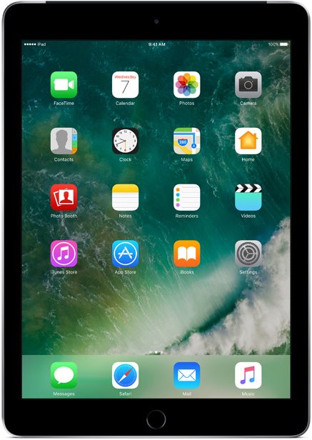 Image IPAD 9.7" (2017) 128GB 4G Space Gray